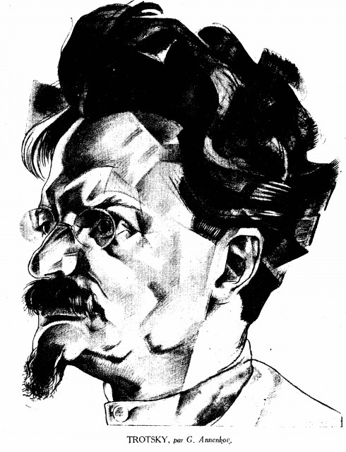 Trotsky--annenkov-1925